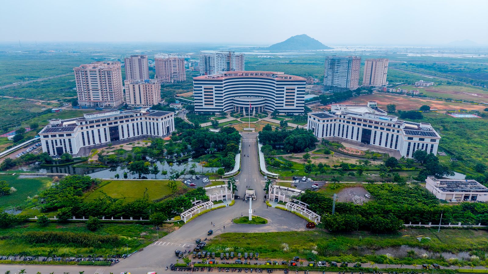 VIT-AP Campus Aerial View